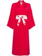 Racil Hatsumomo Silk Wrap Dress - Red