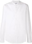 Dondup Band Collar Shirt - White