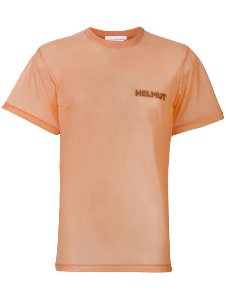 Helmut Lang Sheer T-shirt - Neutrals