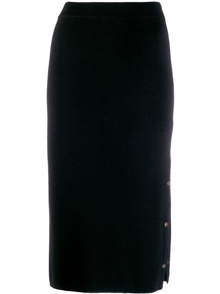 Semicouture Charissa Pencil Skirt - Black