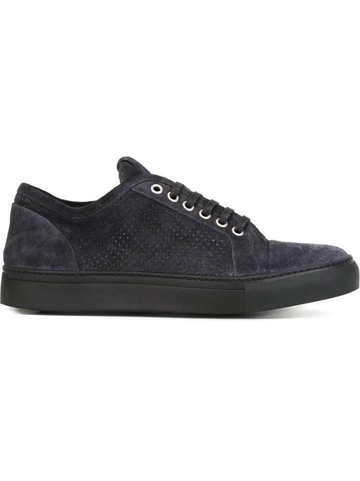 Armani Collezioni Perforated Sneakers