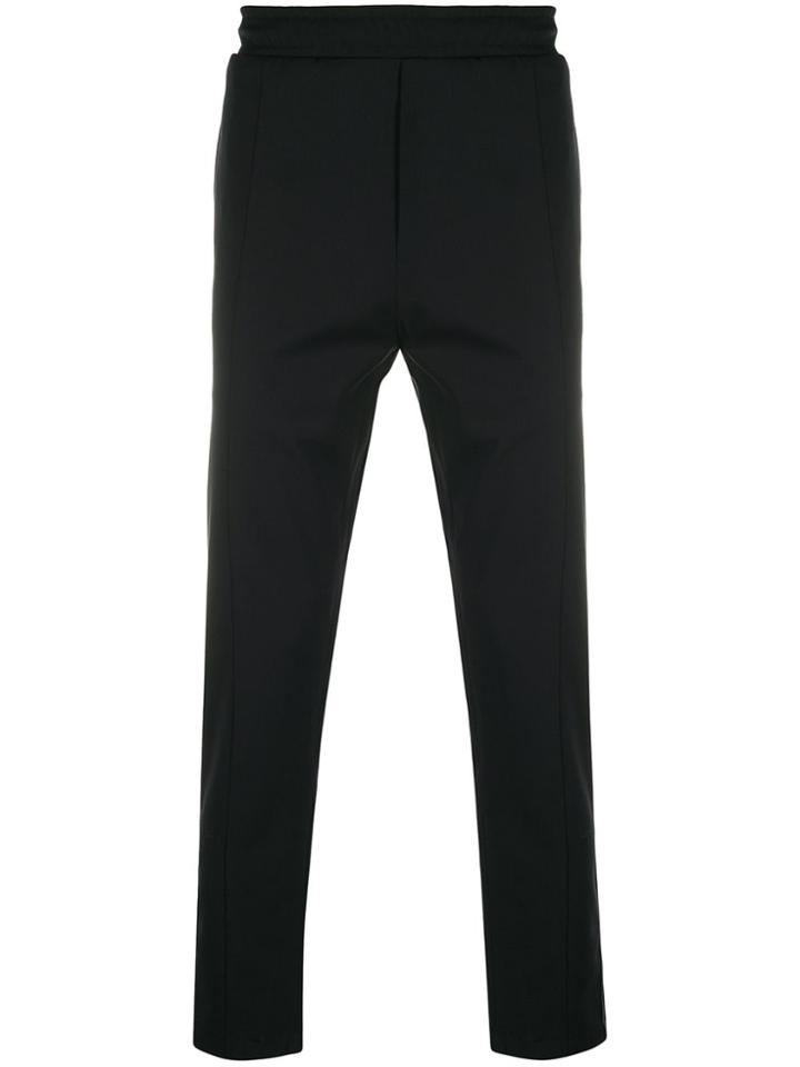 Low Brand Stripe Detail Track Pants - Black