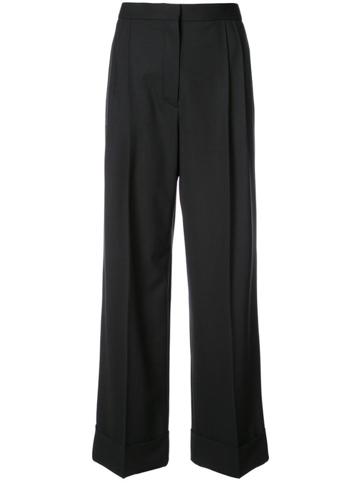 The Row Liano Palazzo Pants - Black
