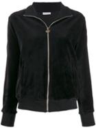Chiara Ferragni Plain Zipped Jacket - Black