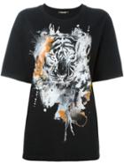 Roberto Cavalli Watercolour Print T-shirt