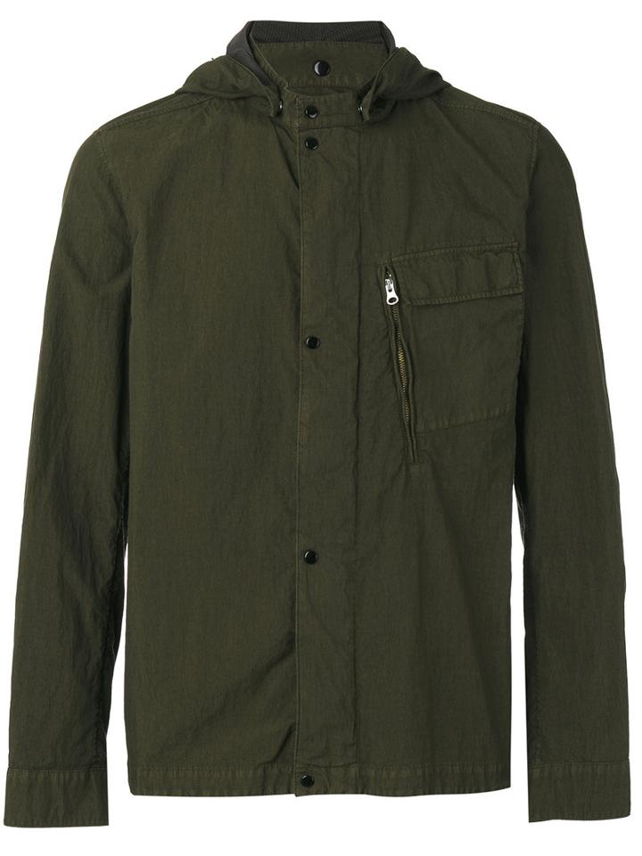 Cp Company - Hooded Jacket - Men - Cotton/polyimide - L, Green, Cotton/polyimide