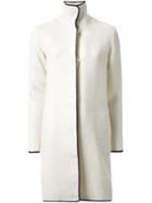 Bassike Single Breasted Piped Coat
