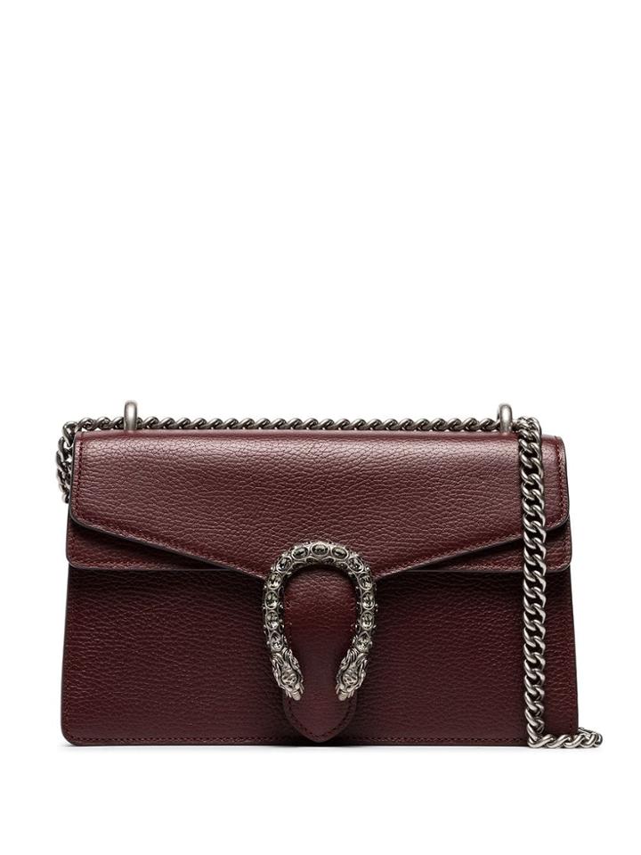 Gucci Small Dionysus Shoulder Bag - Burgundy