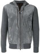 Ermenegildo Zegna Couture Zipped Hooded Jacket - Blue