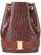 Salvatore Ferragamo Pre-owned Vara Drawstring Backpack - Red