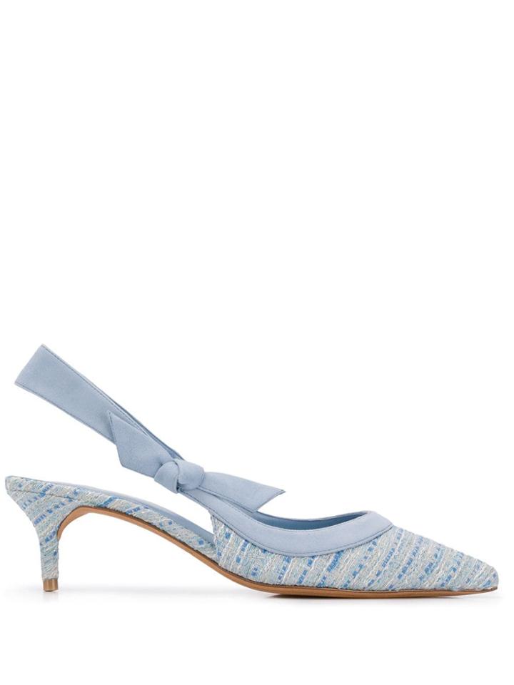 Alexandre Birman Textured Pumps - Blue
