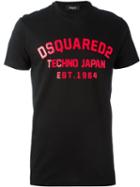 Dsquared2 Logo T-shirt, Men's, Size: Xl, Black, Cotton