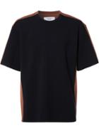 Keum - Contrast Double Faced T-shirt - Men - Polyester/spandex/elastane/rayon - Xl, Blue, Polyester/spandex/elastane/rayon