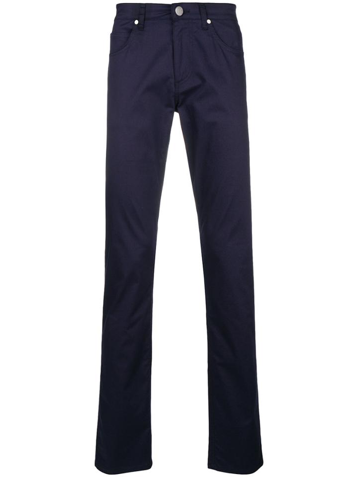 Versace Jeans Classic Slim Trousers - Blue
