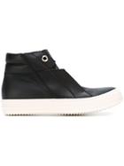 Rick Owens Island Dunk Hi-top Sneakers, Men's, Size: 40, Black, Leather/rubber