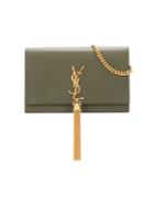 Saint Laurent Kate Cross Body Bag - Green