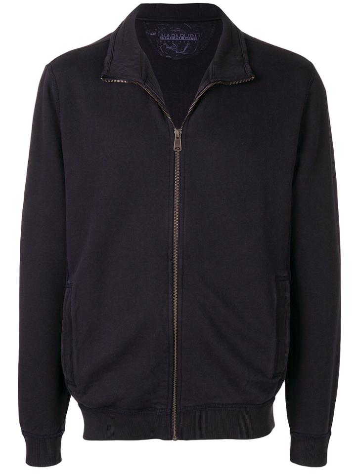 Napapijri Zipped Cardigan - Blue