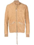 S.w.o.r.d 6.6.44 Drawstring Bomber Jacket - Brown