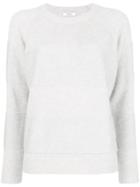 Peserico Raised Stripe Sweater - Grey