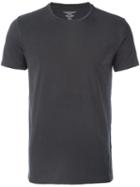 Majestic Filatures Round Neck T-shirt, Men's, Size: Large, Grey, Cotton/spandex/elastane
