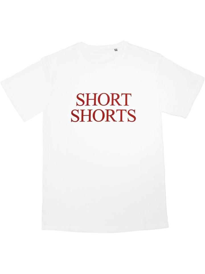 Browns X Fantastic Man Short Shorts Cotton T-shirt - White