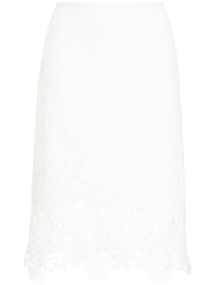 Manning Cartell Floral Lace Skirt - White