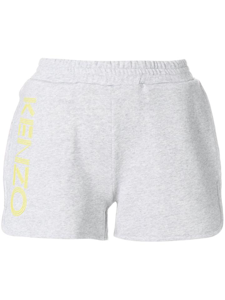 Kenzo Relaxed Logo Shorts - Grey