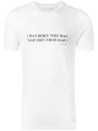 Neil Barrett I Was Born This Way T-shirt - White