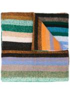 The Elder Statesman Striped Scarf - Multicolour