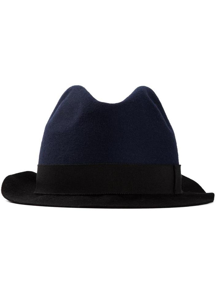 Lanvin Contrast Trim Trilby