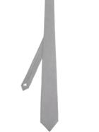 Burberry Classic Cut Silk Tie - Grey