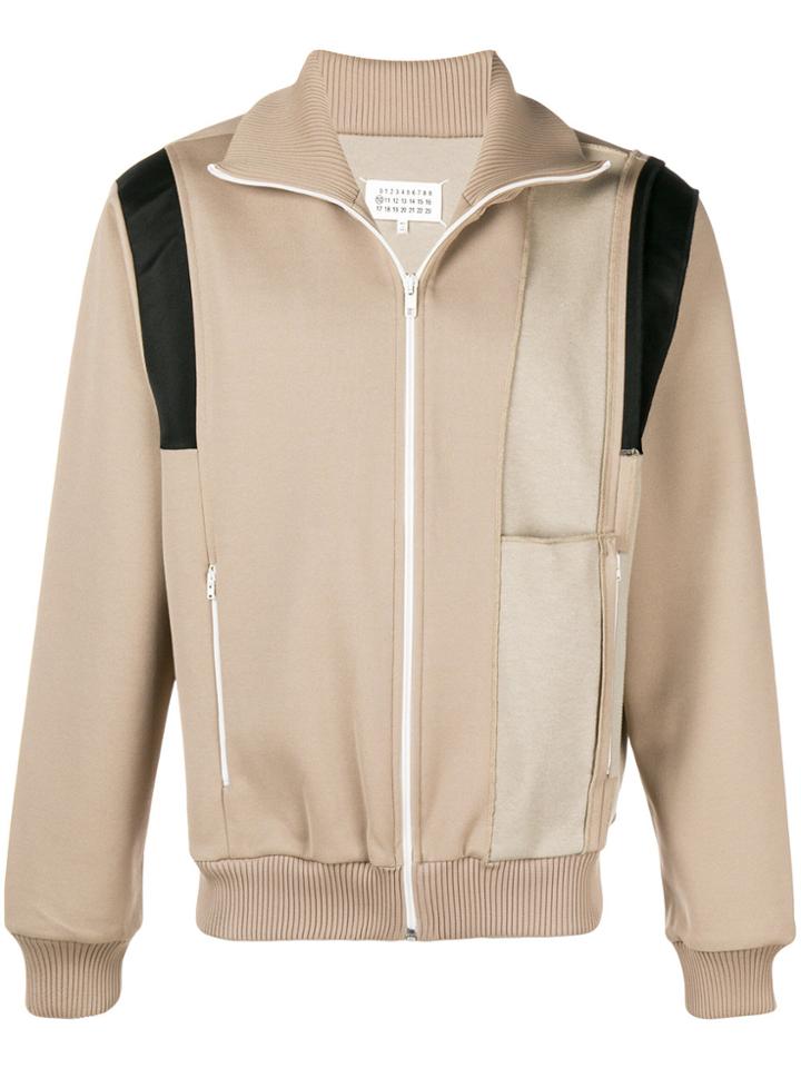 Maison Margiela Front Zip Retro Jacket - Nude & Neutrals
