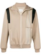 Maison Margiela Front Zip Retro Jacket - Nude & Neutrals