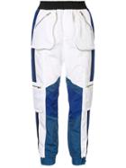 P.e Nation Trackbar Track Pants - White