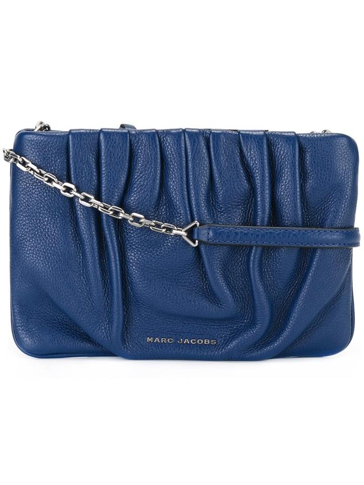 Marc Jacobs Gathered Crossbody Bag, Women's, Blue