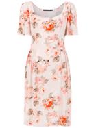 Reinaldo Lourenço Floral Short Dress - Pink