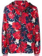 Moncler Hawaiian Floral Lightweight Jacket - Red
