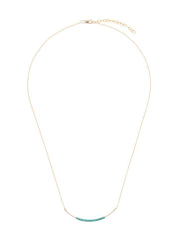 By Boe Curve Necklace - Metallic