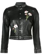 Cinq A Sept Studded Embroidered Jacket - Black