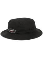 Ground Zero Slogan Embroidered Hat - Black