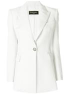 Balmain Classic Single-breasted Blazer - White