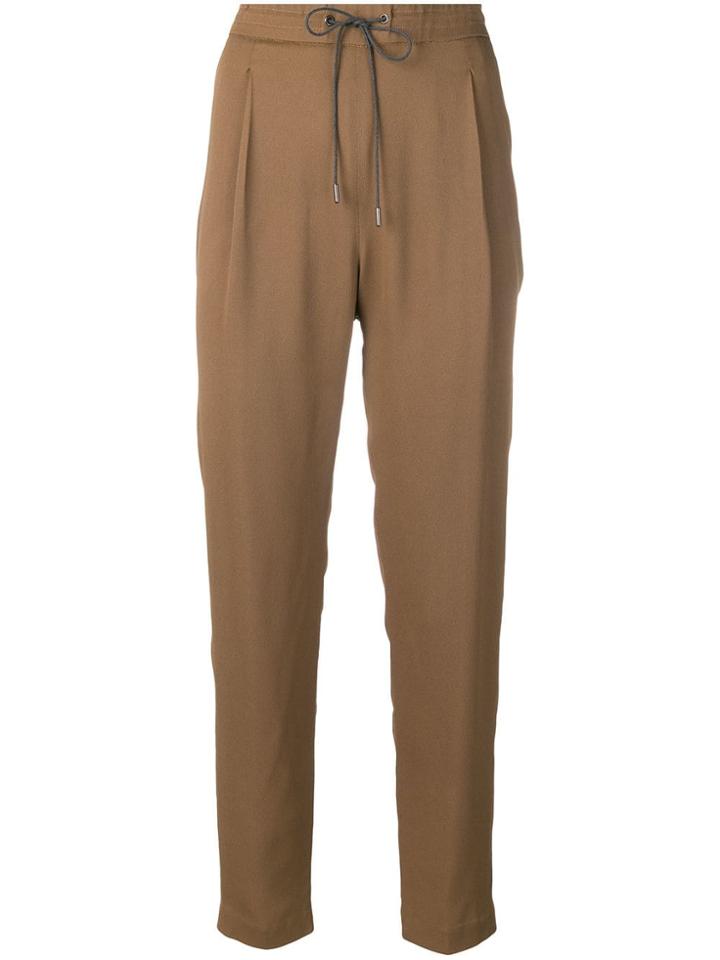 Fabiana Filippi Tailored Track Pants - Brown