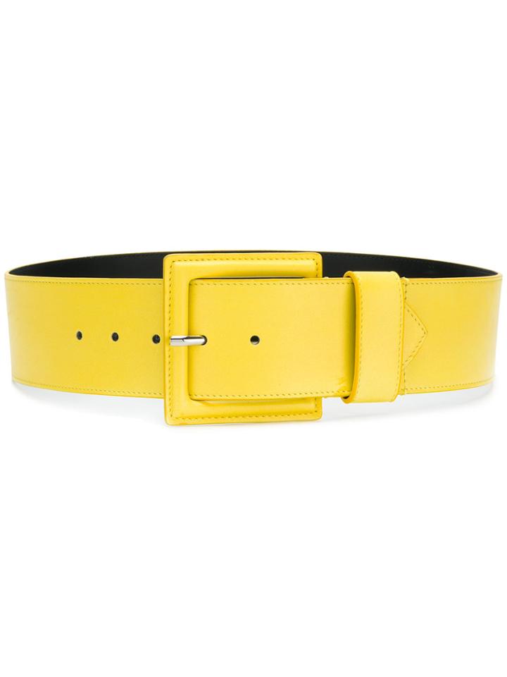 B-low The Belt Square Buckle Belt - Yellow & Orange
