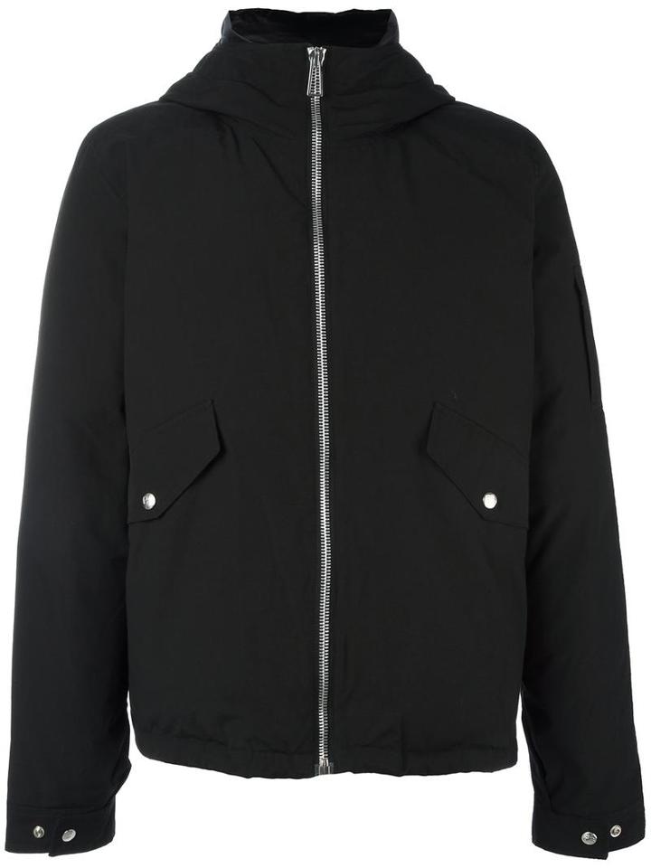 Ps By Paul Smith Hooded Jacket, Men's, Size: Xl, Black, Nylon/polyester/cotton