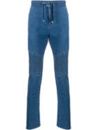 Balmain Straight Denim Trousers - Blue