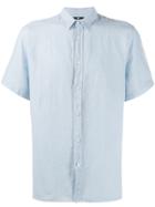 J.lindeberg Short-sleeved Daniel Shirt - Blue