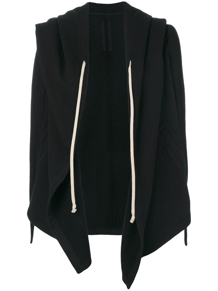 Rick Owens Drkshdw Hooded Cape - Black