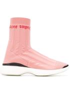 Acne Studios Batilda As Reverse Sneakers - Pink