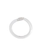 Shaun Leane 'signature Tusk' Diamond Wrap Ring, Women's, Size: 49, Metallic