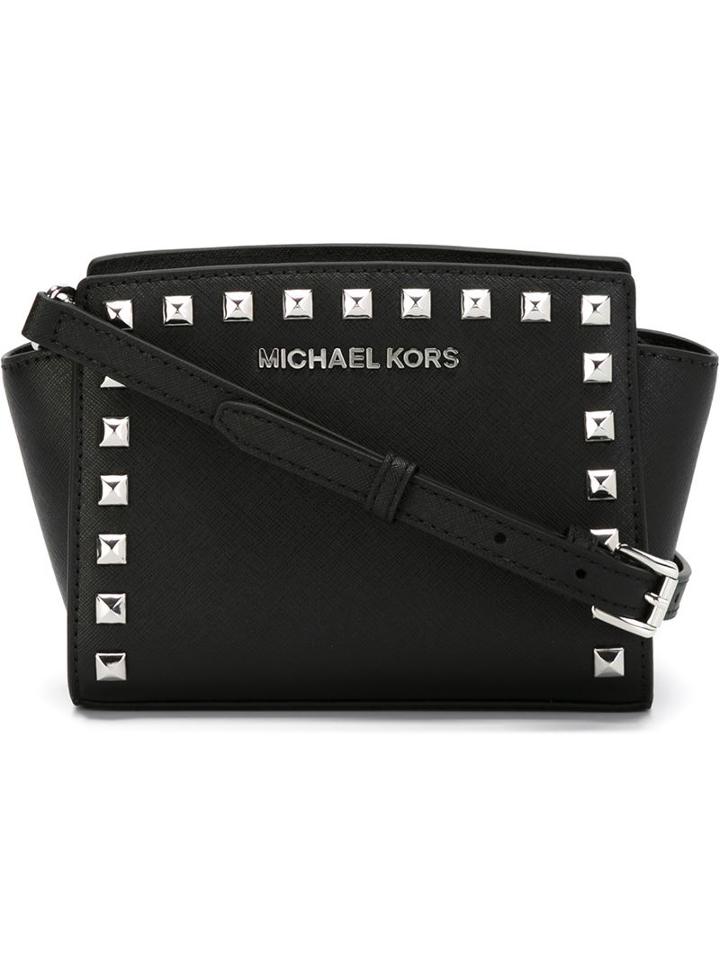 Michael Michael Kors Mini 'selma' Crossbody Bag, Women's, Black